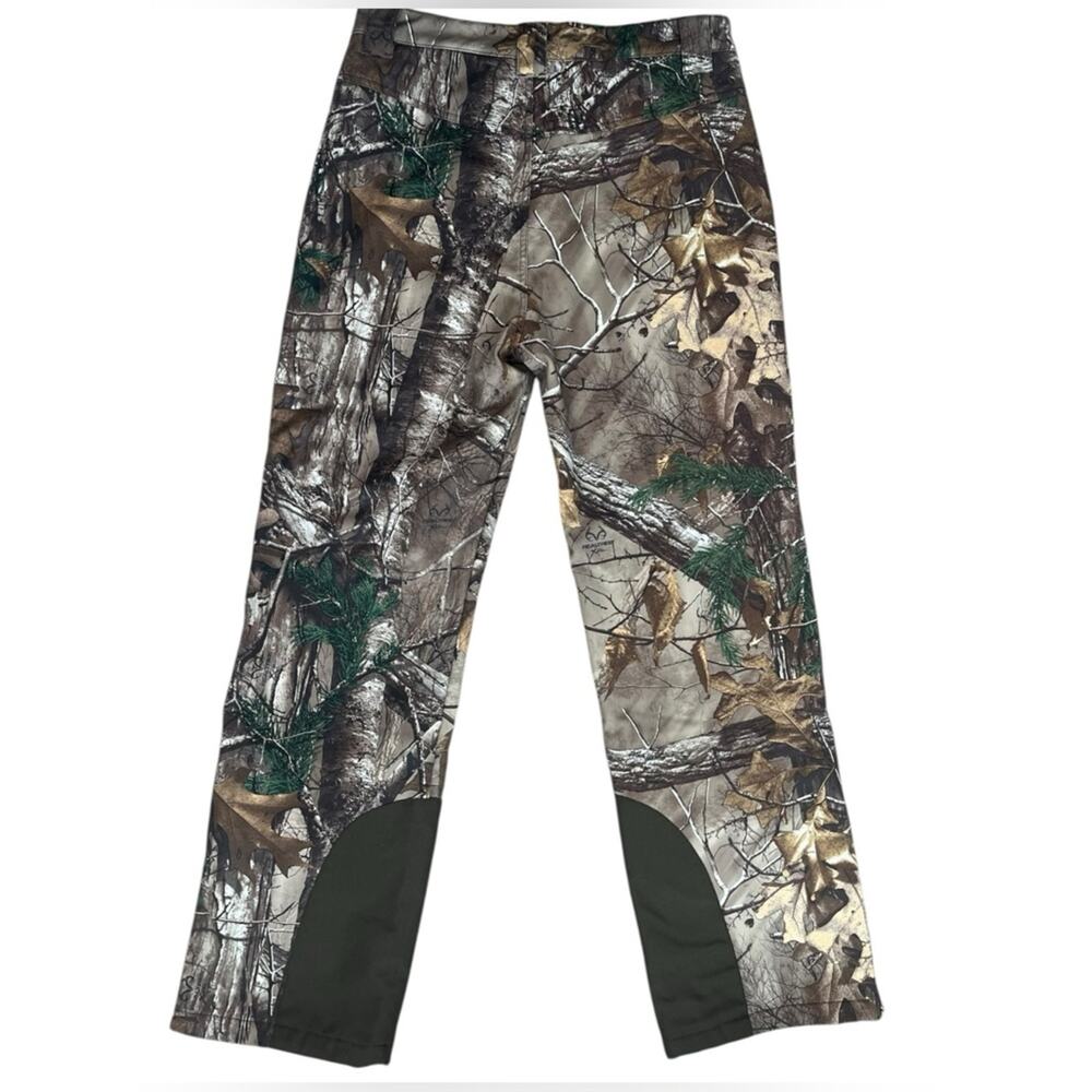 Realtree Xtra Camo Lined Softshell Pants Womens Medium Hunting Hiking Gorpcore - Picture 3 of 11